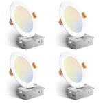 Home Renovators 6 Led Recessed - 4 Pack Dimmable Canless Downlights. Fixed Price $74.99.