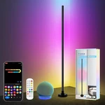 Ytdrgb Led Floor Lamp, Corner Compatible 1-PACK, With Alexa. Fixed Price $63.99.