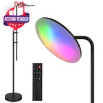 Sunmory 32W/3000LM Floor Lamps, Super Bright Led Standing With Remote.... Fixed Price $157.71.