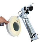 Vintage Ledu Magnifying Lamp Articulating Arm Fluorescent Light Made Sweden. Fixed Price $115.00.