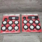 Commercial Electric 2X 6 Light Xenon Task & Accent Kits W/dimmer New. Fixed Price $185.00.
