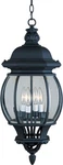 Maxim Lighting Crown Hill 4-LIGHT Fixture Black Finish Clear Glass .... Fixed Price $374.61.
