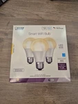 Feit Electric Smart Wifi Bulb Soft White 2700K Led 60W 3 Pack A19 Alexa/google. Fixed Price $18.99.
