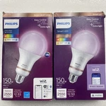 Pack Philips Wiz Connected 150W A23 21W 2550 Lumens Multicolor Smart Led Bulb. Fixed Price $49.99.