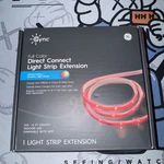 Cync Direct Connect Smart Led Light Strip Extension 8-FT 93130384. Fixed Price $12.95.