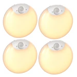 4 Pack Motion Sensor Night Led Lights, Dusk To Dawn. Fixed Price $10.99.