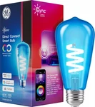 Ge - Cync ST19 Smart Led Bulb Matter Compatible Color Changing Full. Fixed Price $24.99.