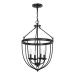 Benjara Chandelier With Metal Bird Cage Pendulum Design- Black. Fixed Price $525.99.