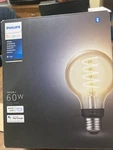 Philips Hue White Ambiance 60 Equivalent Filament G25 Bluetooth & Alexa. Fixed Price $21.00.