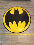Dc Comics Batman Signal Round Embossed Metal - Wall Decor. 24" Across.. Fixed Price $89.99.