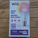 Wiz Smart Bulb Multicolor Led A21 1600 Lumens 14.5W Wi-fi Dimmable Rgb. Fixed Price $17.45.