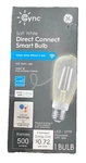 Ge Soft White Direct Connect Smart Led ST19 Dimmable Alexa / Google. Fixed Price $10.00.