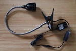 Newhouse Clip On Desk Light Lamp, Black, Open Box Unused 110V, Led,. Fixed Price $10.00.