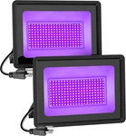 300W Led Black Lights (2 Pack) - Waterproof For Parties, Halloween & More. Fixed Price $106.99.