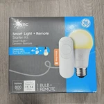 Ge Cync Smart Led Light Bulb A19 9.5W 800LM Warm White Dimmable Wi-fi Remote. Fixed Price $16.49.