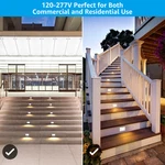 Pack Commercial 3CCT Dimmable 120-277V Step Light Led, 2.5W Stair. Fixed Price $64.99.