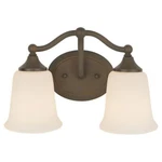 Feiss Claridge Light 13 Inch Bath Vanity, Oil Rubbed Bronze, VS10502-ORB. Fixed Price $47.97.