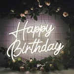 Fespcj Happy Birthday Neon Sign Reusable Warm White Led Night Light. Fixed Price $32.17.
