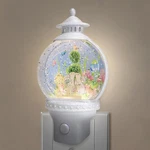 Spring Plug Into Wall Rabbits And Butterfly Flowers Wi.... Fixed Price $20.20.