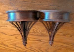 Pair Antique Rare Craftsman Wall Sconce Butler Style 174 Lantern Candle Holder. Fixed Price $168.75.