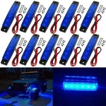 10 Pack Led Rock Strip Lights Waterproof Exterior Interior Car Undergl.... Fixed Price $16.48.