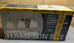 Hampton Bay Solomone 3-LIGHT Vanity Fixture Chrome Finish 22" Item# 1001 224 329. Fixed Price $29.68.