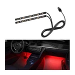 Car Strip Light, 24 Rgb Neon Interior Atmosphere Lights, 12V Under D.... Fixed Price $35.92.