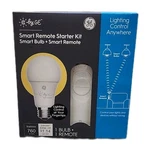 C By Ge-smart Remote Starter Home Kit White A19 Bulb Google Alexa Dimmable. Fixed Price $12.28.