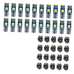 T5 37 74 Led Bulb, Super Bright Instrument Cluster Light With Twist Ice Blue. Fixed Price $13.75.