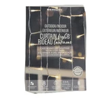 Merkury Weatherproof Indoor/outdoor Cascading Curtain Lights Led Warm White. Fixed Price $7.31.