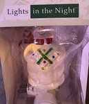 Midwest Season Snowman Night Lights The Winter Christmas. Fixed Price $16.50.