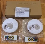 New - 624IR Wireless Honwell Remote Controlled Painting Puck Light Set. Fixed Price $79.95.