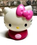 Hello Kitty Night Light Sanrio 2011 Multi-color Changing 6" Tested And Working. Fixed Price $14.99.