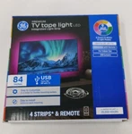 Ge Premium Tape Light Strip Led 84 Inches New Ideal For 30 -65 Tvs Usb. Fixed Price $18.95.