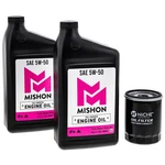 Mishon Engine Oil Change Kit For Polaris Sportsman 600 700 800 Twin X2 Atv. Fixed Price $38.95.