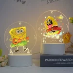3D Led Illusion Spongebob Usb 7COLOR Table Night Light Lamp Bedroom Child Gift. Fixed Price $24.99.