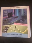 West & Arrow 33FT Led Light Strip Sound Reactive Music Sync Rgb Remote New In Bo. Fixed Price $14.00.