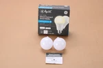 Ge CLEDA199LD1-2P Soft White Direct Connect Smart Bulbs New Open Box. Fixed Price $13.99.