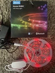 Govee Rgbic H617C Led Light Strip 32.8FT Bluetooth App Control Multicolor. Fixed Price $19.99.