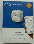 Ring Smart Lighting Motion Activated Steplight For Stairs Walkways Deck (white). Fixed Price $33.87.