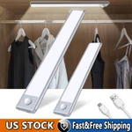 Led Motion Sensor Under Cabinet Closet Light Usb Rechargeable Kitchen Lamp Strip. Fixed Price $59.89.