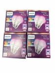 New Philips Wiz 8-PACK Bundle A19 Led Wi-fi Smart Bulbs Full Color 800 Lumens. Fixed Price $54.49.