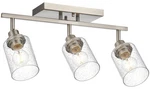 Wanluce 3-LIGHT Brushed Nickel Kitchen Track Lighting Fixtures Ceiling Mount. Fixed Price $137.92.