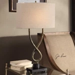 Talema Industrial Decor Twisted Steel Body 30" Accent Table Lamp 27811. Fixed Price $307.20.