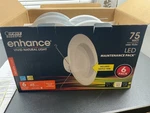 Feit Electric 5/6 In 75-WATT Equiv 2700K Cec White Led Recessed Downlight. Fixed Price $34.99.
