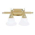 Livex Lighting French Regency 2 Bath Polished Brass. Fixed Price $186.99.