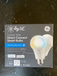 By Ge A19 Tunable White Direct Connect Smart Light 2BULBS. Works Alexa. Fixed Price $18.00.