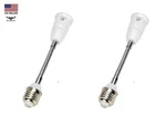 Pack 8" Flexible Light Bulb Lamp Socket Adapter Extender 360 Adjustable E27. Fixed Price $17.12.