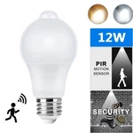 1X Dusk To Dawn E27 Pir Motion Sensor Lmap 12W Led Bulb Light Infrared Mation. Fixed Price $6.24.