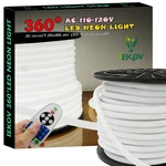 Iekov Upgrade 360 Neon Light Ac 110-120V Flexible Degree Strip. Fixed Price $137.06.